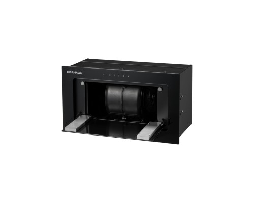 Витяжка кухонна GRANADO Palamos 1614-1200 black glass (GCH476411)