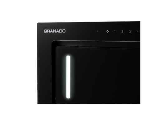Витяжка кухонна GRANADO Palamos 1614-1200 black glass (GCH476411)