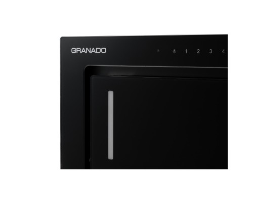 Витяжка кухонна GRANADO Palamos 1614-1200 black glass (GCH476411)