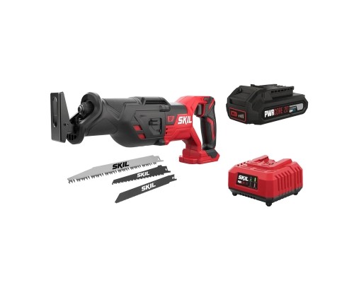 Шабельна пила Skil акумуляторна безщіткова 3480 CB XP, 2.5Ah (SW1E3480CB+BC1E3110AA)