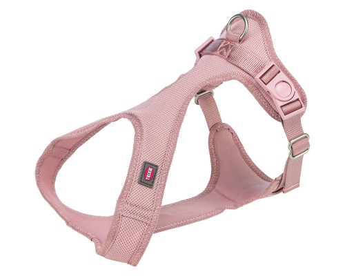 Шлея для собак Trixie Comfort М'яка XXS-XS 25-35 см 15 мм Світло-рожева (4053032679184)