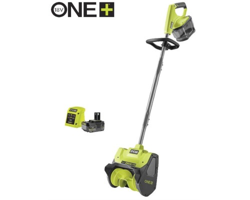 Снігоприбирач Ryobi ONE+ RY18ST25A-140, 18V, 4Ah, ширина 25см, викид 6м, глибина 15см (5133006235)