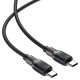 Дата кабель USB-C to USB-C 1.2m 3A silicone braid C10-03 Acefast (6974316283119)