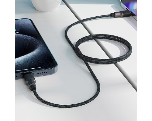 Дата кабель USB-C to USB-C 1.2m 3A silicone braid C10-03 Acefast (6974316283119)