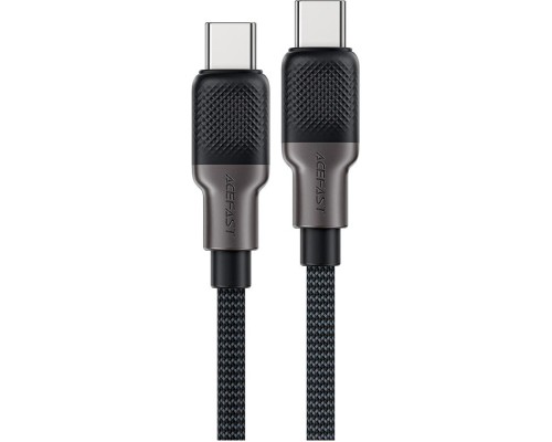 Дата кабель USB-C to USB-C 1.2m 3A silicone braid C10-03 Acefast (6974316283119)