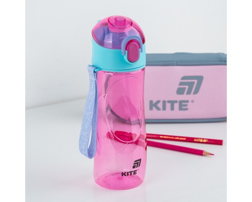 Поїльник-непроливайка Kite 530 мл, рожева (K25-400-1)