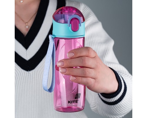 Поїльник-непроливайка Kite 530 мл, рожева (K25-400-1)