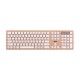 Клавіатура 2E KS270 109key Wireless UA Rose/White (2E-KS270WBPN_UA)