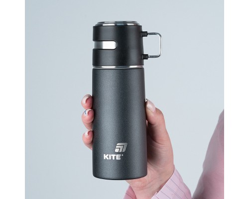Термос Kite 350 мл чорний (K25-1223-1)