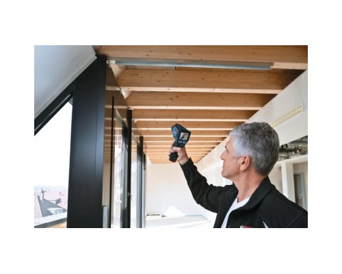 Пірометр Bosch Professional GIS 1000C, -40град. до +1000град., .0.2град., IP54, 0.54кг, кейс (0.601.083.301)