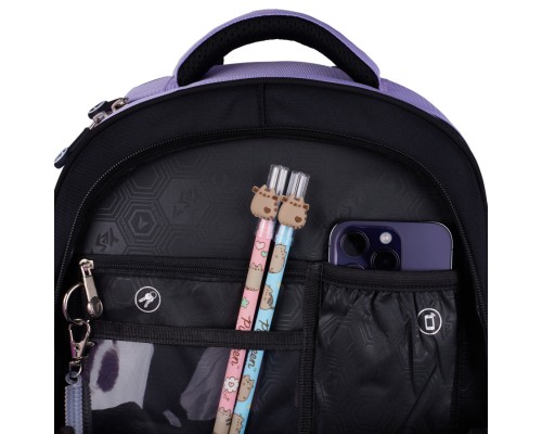 Рюкзак шкільний Yes Pusheen Shiny S-91 напівкаркасний (559816)