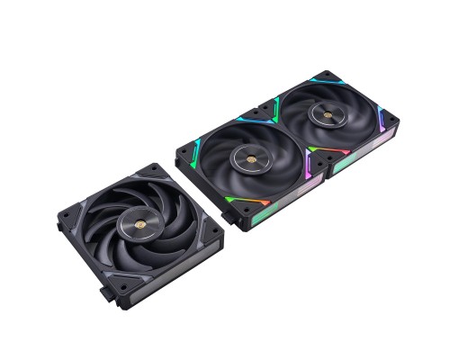 Кулер до корпусу 1stPlayer XF7 Black (XF7-BK-1IN1)