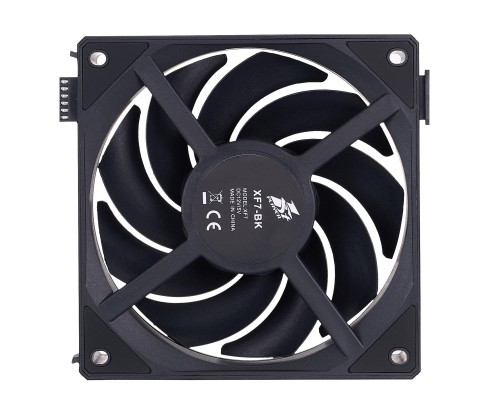 Кулер до корпусу 1stPlayer XF7 Black (XF7-BK-1IN1)