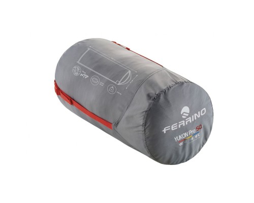 Спальний мішок Ferrino Yukon Pro SQ +3°C Red (86360NRR) (931767)
