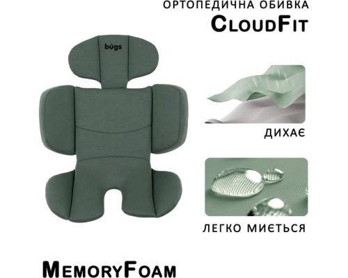 Автокрісло Bugs Aera 360 i-Size, ISOFIX, (036 кг) - Forest Pine (4823056520010)