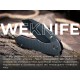 Ніж Weknife High-Fin XL, Darkwash, чорний титан (WE24010-1)