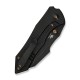 Ніж Weknife High-Fin XL, Darkwash, чорний титан (WE24010-1)