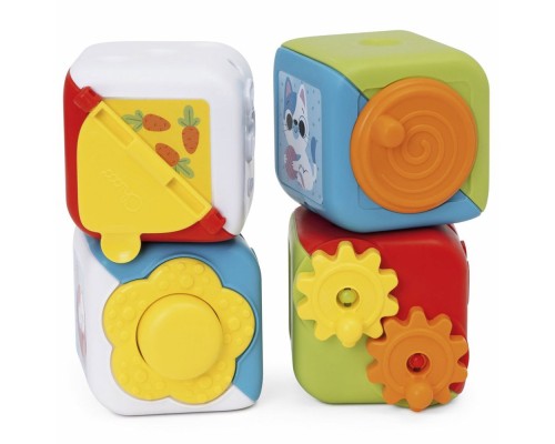 Розвиваюча іграшка Chicco Мультисенсорні кубики Монтессорі 2 в 1 (11857.00)