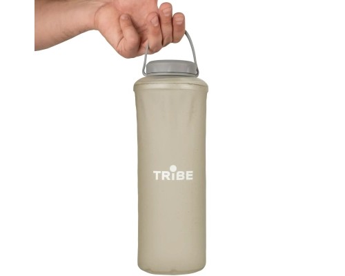 Пляшка для води Tribe Soft Bottle 1,5 л TPU м'яка grey (T-FE-0024-grey)