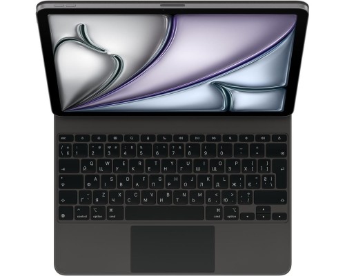 Чохол до планшета Apple Magic Keyboard iPad Air 13-inch (M3) Ukrainian A3340 Black (MGYY4UA/A)