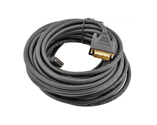 Кабель мультимедійний HDMI to DVI 18+1pin M, 4.5m Cablexpert (CC-HDMI-DVI-15)