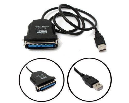 Кабель для передачі даних Dynamode USB to LPT 1.8m (USB2.0-to-Parallel)