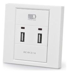 USB розетка REAL-EL Розетка USB (CW-202)
