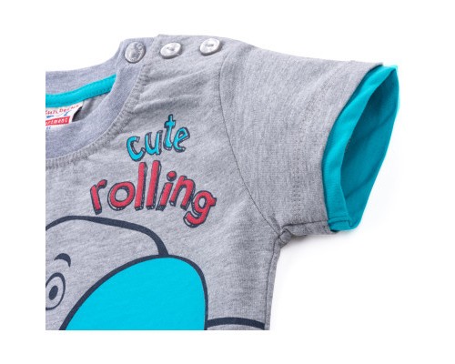 Набір дитячого одягу Breeze зі слоником (6199-104B-blue)