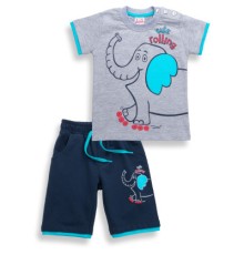 Набір дитячого одягу Breeze зі слоником (6199-104B-blue)