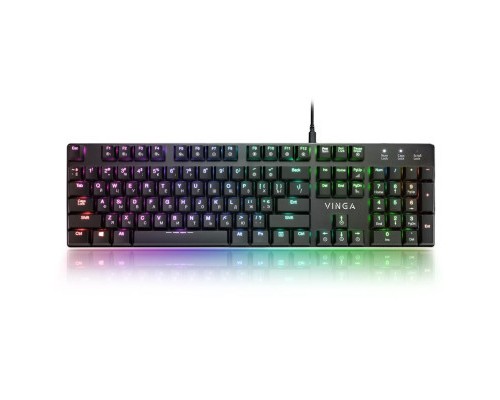 Клавіатура Vinga KBGM-395 black