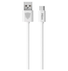 Дата кабель USB 2.0 AM to Type-C 1.0m CK-51 White Inkax (F_72198)