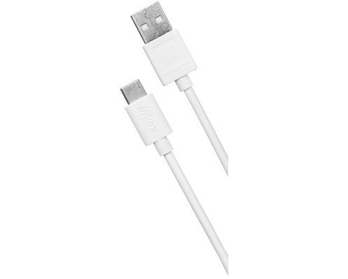 Зарядний пристрій Inkax CD-12 Car charger + Type-C cable 2USB 2.1A White (F_72207)