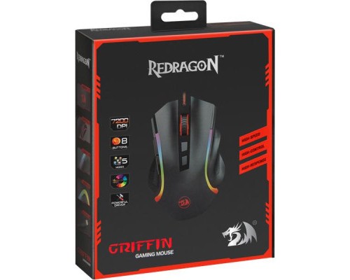 Мишка Redragon Griffin Black (75093)