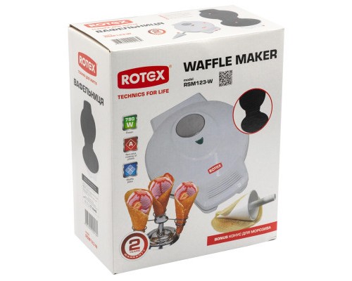 Вафельниця Rotex RSM123-W