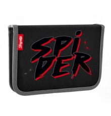 Пенал 1 вересня Spider твердий одинарний з клапаном (532823)