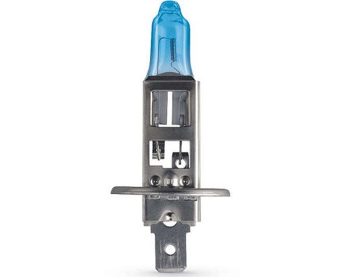 Автолампа Philips H1 WhiteVision Ultra +60%, 3700K, 2шт/блістер (12258WVUSM)