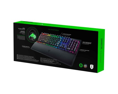 Клавіатура Razer BlackWidow V3 Razer Green Switch USB Black (RZ03-03540800-R3R1)