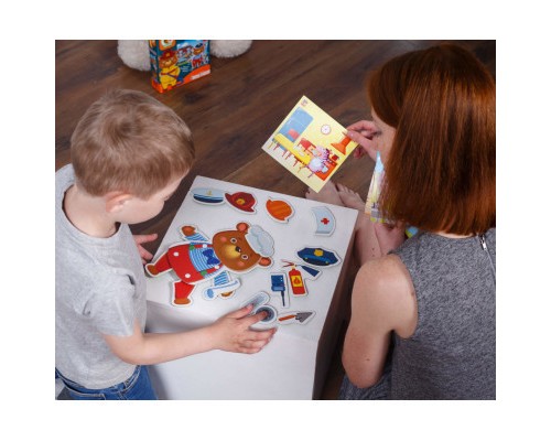 Розвиваюча іграшка Vladi Toys Гра з рухомими деталями Мишка, українська мова (VT2109-04)