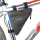 Велосумка нарамна Bravvos BC-BG064 20x18x4 cm Black/Blue (BIB-046)