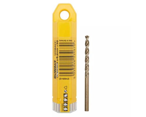 Свердло DeWALT EXTREME INDUSTRIAL COBALT HSS-CO, 4,2 х 75 х 43 мм, 10 шт (DT4926)
