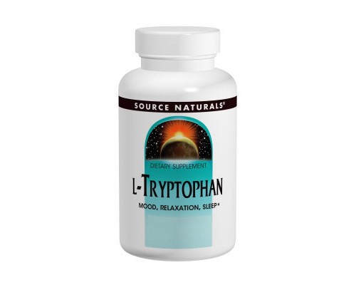Амінокислота Source Naturals L-Триптофан 500мг, 60 капсул (SNS-01984) 