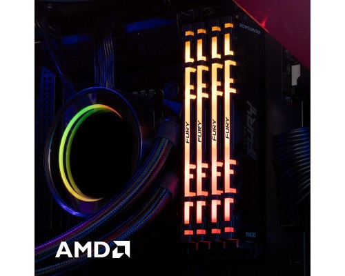 Модуль пам'яті для комп'ютера DDR4 16GB 3200 MHz Fury Renegade RGB Kingston Fury (ex.HyperX) (KF432C16RBAK2/16)