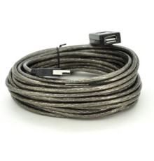 Дата кабель USB 2.0 AM/AF 10.0m active Merlion (YT-AECWC AM/AF-10.0m)