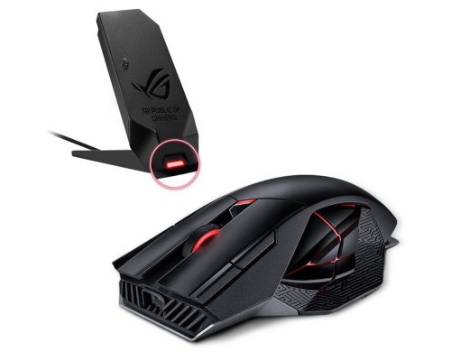 Мишка ASUS Rog Spatha X Wireless/USB Black (90MP0220-BMUA00)