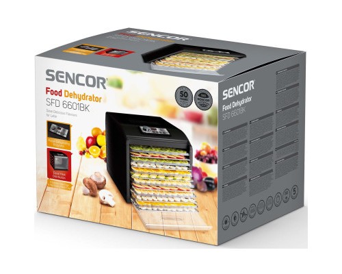 Сушка для овочів та фруктів Sencor SFD 6601BK