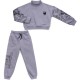 Спортивний костюм дитячий Toontoy флисовий (16794-128G-gray)