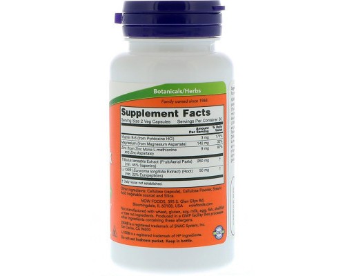 Вітамінно-мінеральний комплекс Now Foods Репродуктивне Здоров'я Чоловіків ТестоДжек, TestoJack 100, 6 (NOW-02168)