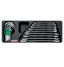 Ключ Toptul ключів комбінований (в ложементі) (GAAT1802)