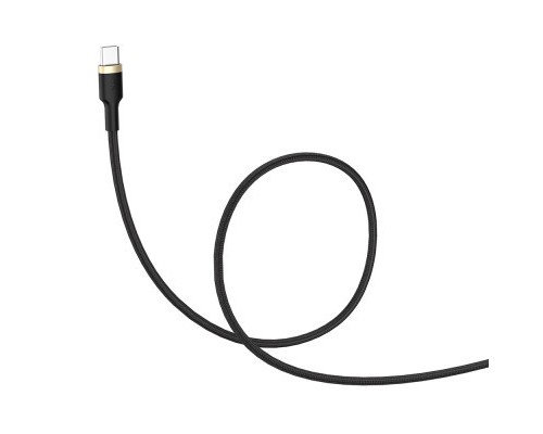 Дата кабель USB 2.0 AM to Type-C 1.0m spiral black ColorWay (CW-CBUC051-BK)