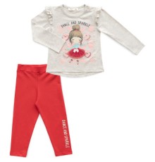Набір дитячого одягу Breeze DANCE AND SPARKLE (16398-92G-red)